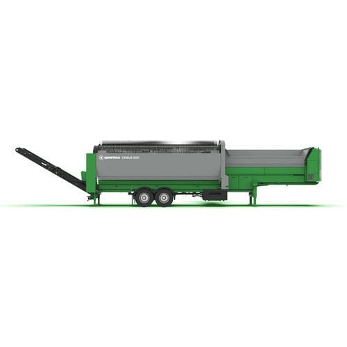Грубое сито для биологической переработки отходов - Cribus 5000 - Komptech - мобильное / с барабаном / для отходов