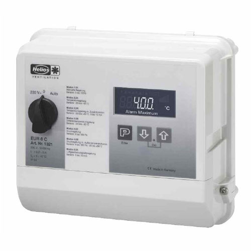 Цифровой регулятор скорости - EUR 6 C - Helios Ventilation - электрический