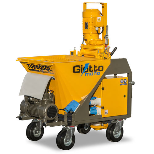 Машина для механического нанесения для штукатурки - GIOTTO MONO - TURBOSOL PRODUZIONE SRL - монофазовая