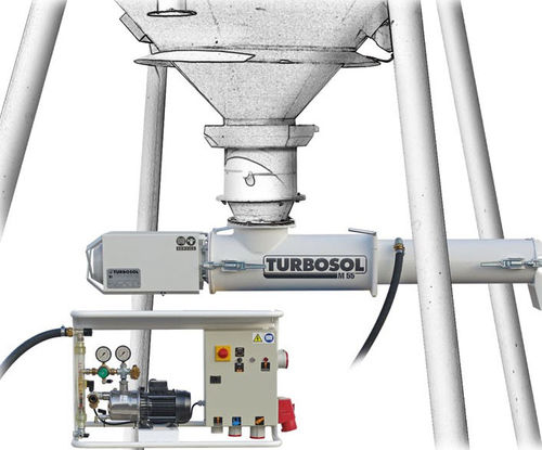 Мешалка с коническим винтом - TURBOMIX M55 - TURBOSOL PRODUZIONE SRL - непрерывного действия / для жидкостей / для бетона