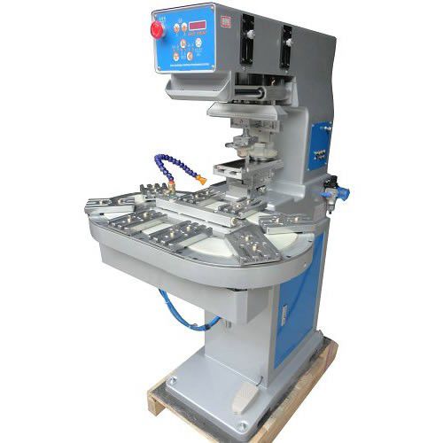 Машина для тампопечати с закрытым красочным аппаратом - P1-250C/8T - LC Printing Machine Factory Limited - полуавтоматическая / для игрушечной промышленности / для электронной промышленности