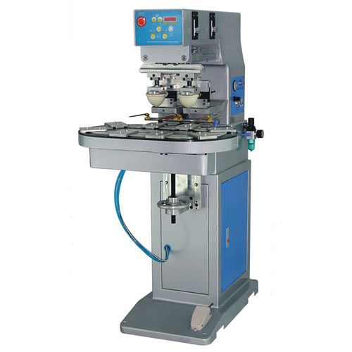 Машина для тампопечати с закрытым красочным аппаратом -  P2-250C/8T - LC Printing Machine Factory Limited - 2-цветная / для игрушечной промышленности / для электронного компонента