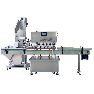 Автоматическое устройство закупорки бутылок - ALM-1208XG - LC Printing Machine Factory Limited - для бутылок / высокая скорость