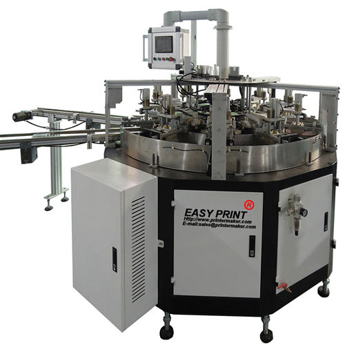 Автоматическая машина для трафаретной печати - SGL-PT12PM - LC Printing Machine Factory Limited - полностью автоматическая / цветная / для производства стекла