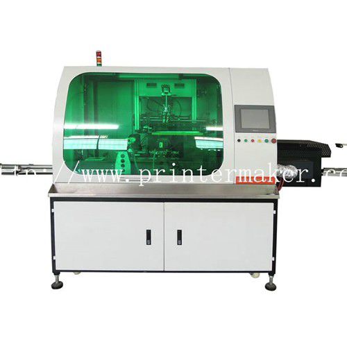 Автоматическая машина для трафаретной печати - SGL-PT04-3D - LC Printing Machine Factory Limited - полностью автоматическая / цветная / для производства стекла
