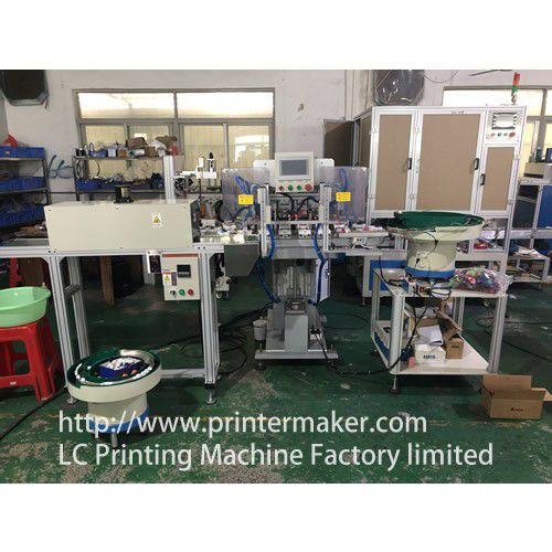 Машина для тампопечати с закрытым красочным аппаратом - M6-CP - LC Printing Machine Factory Limited - автоматическая / 2-цветная / для игрушечной промышленности