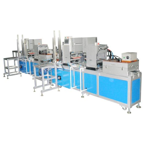 Машина для тампопечати с закрытым красочным аппаратом - AWRP-4 - LC Printing Machine Factory Limited - автоматическая / 2-цветная / для игрушечной промышленности