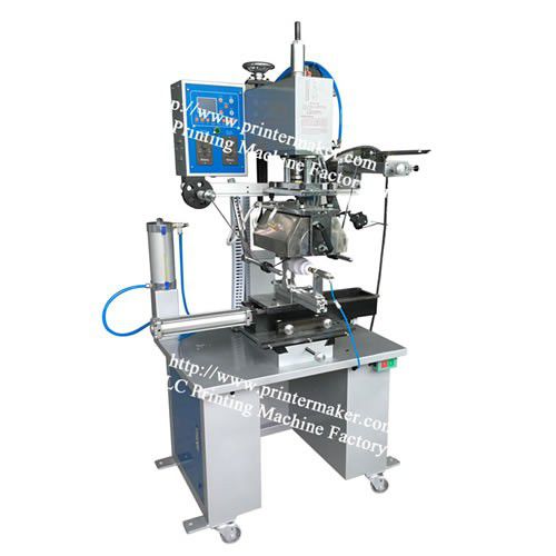 Электропневматический станок для горячего тиснения фольгой - 2B - LC Printing Machine Factory Limited - для широкоформатной печати / с автоматическим источником питания / для кожи