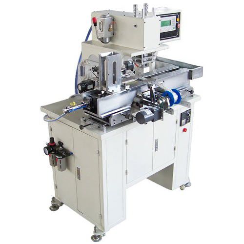 Электропневматический станок для горячего тиснения фольгой - ATHS-Card - LC Printing Machine Factory Limited - для широкоформатной печати / с автоматическим источником питания / для кожи