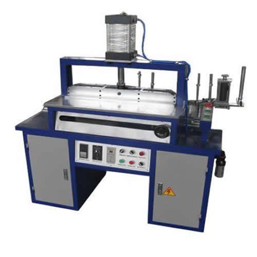Электропневматический станок для горячего тиснения фольгой - HS-RR150 - LC Printing Machine Factory Limited - для широкоформатной печати / с автоматическим источником питания / для кожи