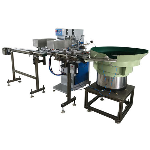 Машина для тампопечати с закрытым красочным аппаратом - P2/C-C - LC Printing Machine Factory Limited - автоматическая / 2-цветная / для игрушечной промышленности