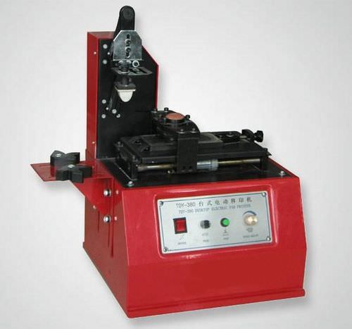 Машина для тампопечати с закрытым красочным аппаратом - TDY-380 - LC Printing Machine Factory Limited - с ручным приводом / для письменного стола