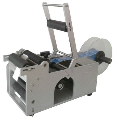 Полуавтоматическая этикетировочная машина - LM-150 - LC Printing Machine Factory Limited - для бутылок / для химических продуктов / для наклеивания на боковую часть