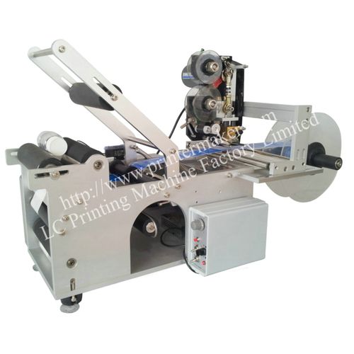 Полуавтоматическая этикетировочная машина - LM-150CM - LC Printing Machine Factory Limited - для бутылок / для упаковки / для химических продуктов
