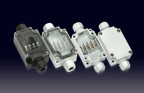 Настенная соединительная коробка - BC-T-4PC series - BOXCO Inc. - из PBT / для кабеля / с кабельным вводом