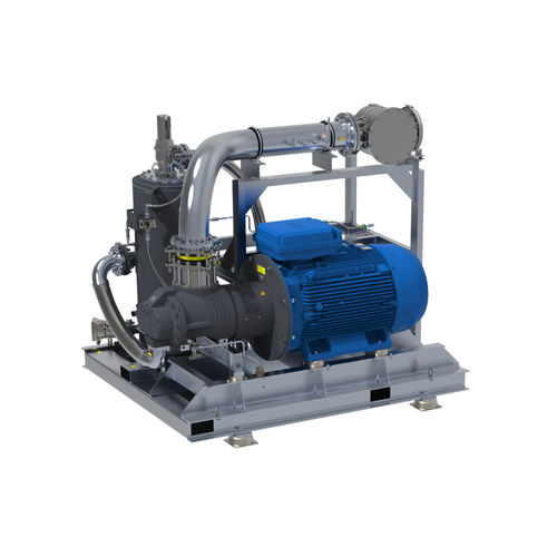Винтовой компрессор - CNK series - BAUER KOMPRESSOREN GmbH - для биогаза / с электродвигателем / стационарный