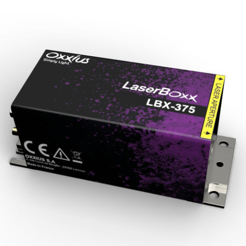 Лазерный диод непрерывного действия - LBX-375 - Oxxius - импульсный / твердотельный / видимого диапазона