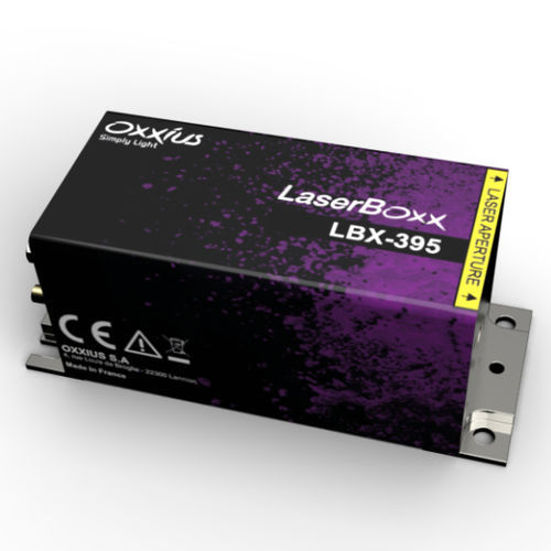 Лазерный диод непрерывного действия - LBX-395 - Oxxius - импульсный / твердотельный / видимого диапазона