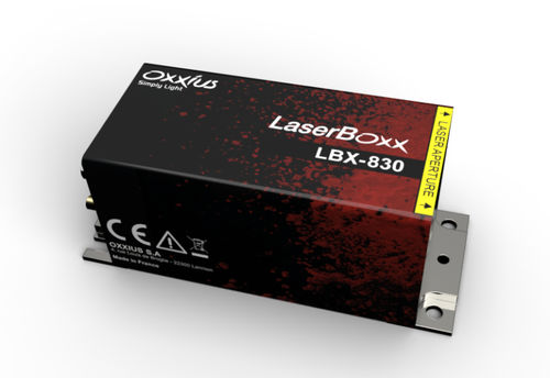 Лазерный диод непрерывного действия - LBX-830 - Oxxius - волоконный / видимого диапазона / для маркировки
