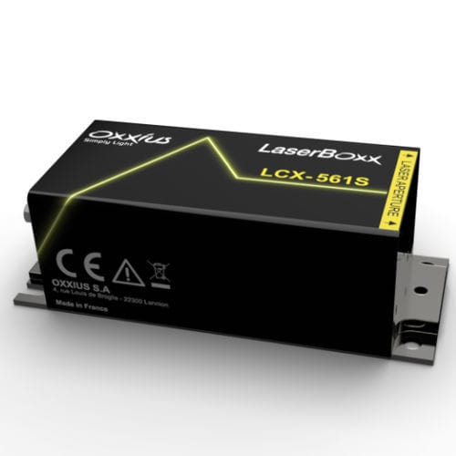 Лазер с продольной модой - LCX-561S - Oxxius - CW / твердотельный / желтый