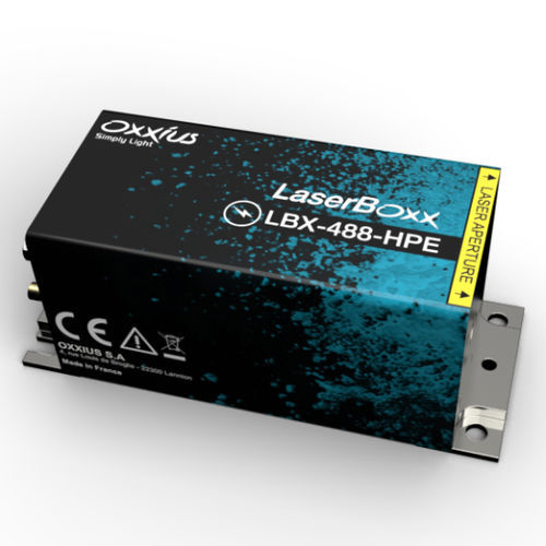 Лазерный диод высокая мощность - LBX-488-HPE - Oxxius - непрерывного действия / твердотельный / видимого диапазона