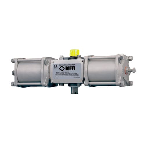 Пневматический привод для клапана - MORIN S - Pentair Valves & Controls - тип на четверть оборота / система «рукоятка — рамка» / двойного действия