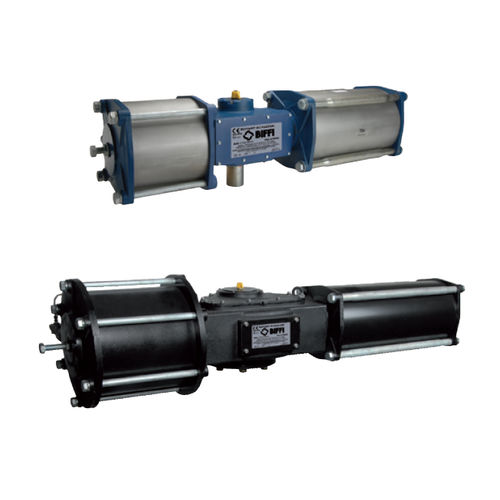 Пневматический привод для клапана - MORIN B/C series - Pentair Valves & Controls - тип на четверть оборота / с рабочим цилиндром / двойного действия