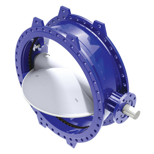 Клапан поворотный затвор - 56 - Pentair Valves & Controls - для остановки / для воды / с двойным фланцем