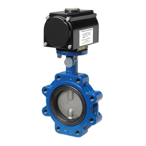 Клапан поворотный затвор - 60 series - Pentair Valves & Controls - с пневматическим управлением / для остановки / пластинка
