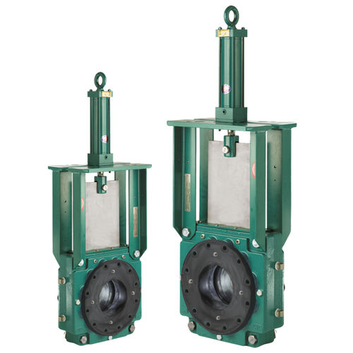 Клапан с гильотинными ножницами -  KGF/KGF-HP - Pentair Valves & Controls - для остановки / изоляционный / для шлама