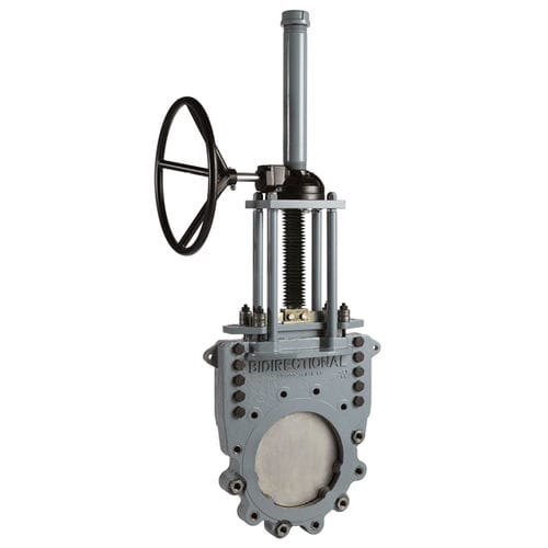 Клапан с гильотинными ножницами - OS1700 - Pentair Valves & Controls - с маховиком / для остановки / для шлама