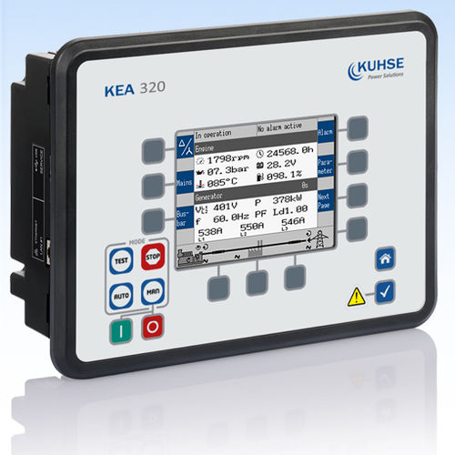 Параллельный контроллер для электрогенераторной установки - KEA 3X0 series - Alfred Kuhse GmbH - цифровой