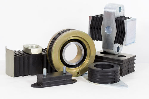 Круглая антивибрационная опора - Flexibil SRL rubber-metal solutions - пружинный амортизатор