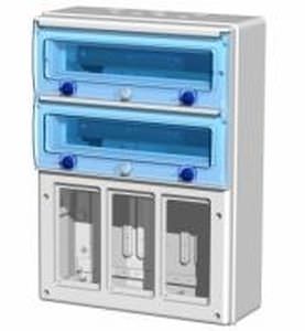 Модульный распределительный шкаф - INDUBOX Series - Portalamparas y Accesorios SOLERA S.A. - из стали / герметичный / для распределения электроэнергии