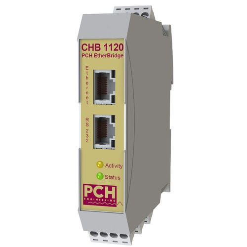 Коммуникационный модуль Ethernet TCP/IP - PCH EtherBridge - PCH Engineering A/S - RS-485 / RS485 / Modbus TCP