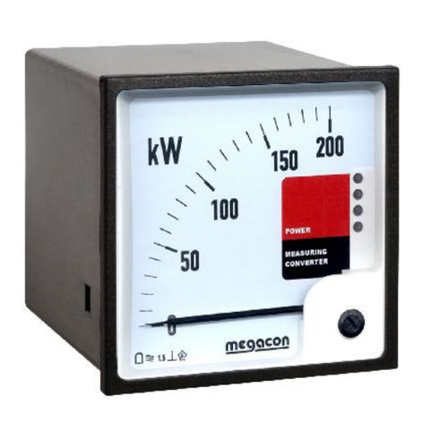 Встраиваемый прибор для измерения мощности - MPxWx-0,2 series - Meagacon AS - аналоговый