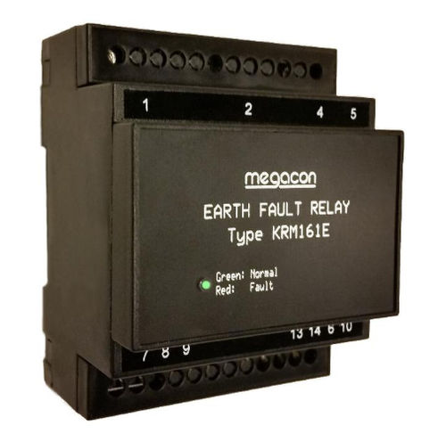 Реле для наблюдения изоляции - KRM161x series - Meagacon AS - сети отключения / AC / на DIN-рейке