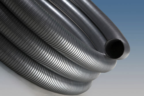 Гибкий вентиляционный короб - UAS FUGA GALVANIZED STEEL SPIRAL - UNVEREN Co.Inc. - спиральный / круговой / из гальванизированной стали