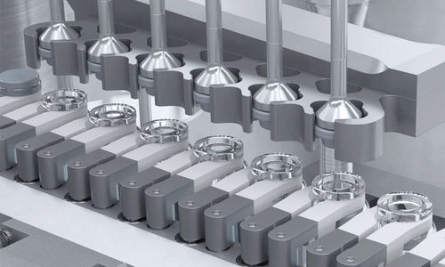 Линия розлива и укупорки для бутылок - FVC 50606 - Bausch + Ströbel Maschinenfabrik Ilshofen GmbH+Co. KG - для использования в фармацевтике