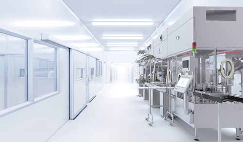 Производственная линия для фармацевтических продуктов - VarioSys® - Bausch + Ströbel Maschinenfabrik Ilshofen GmbH+Co. KG - модульная / с высушиванием / гибкая