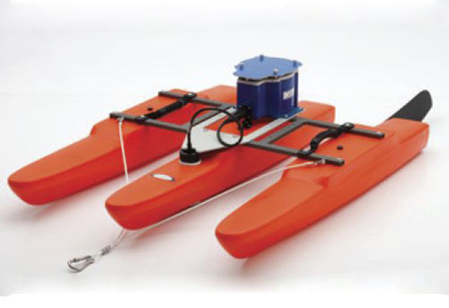 Акустический расходомер - Riverboat SP ADCP - Seba Hydrometrie GmbH & Co. KG - объемный / для воды / из нержавеющей стали