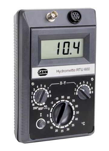 Измеритель влажности для дерева - 40 - 200 %, -200 ... +600 °C | Hydromette RTU 600 - GANN Mess- u. Regeltechnik GmbH - для воздуха / для строительных материалов / с термометром