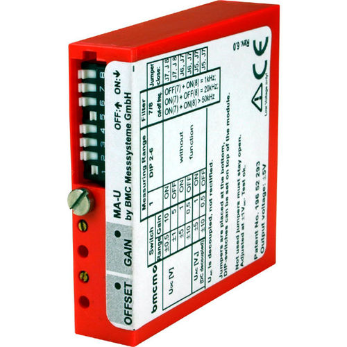 Усилитель напряжения - MA-U - BMC Messsysteme GmbH - для измерений / сбора / электронный