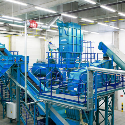 Установка для переработки для пластмассы - ANDRITZ Recycling - для металлов / для холодильников / один этап
