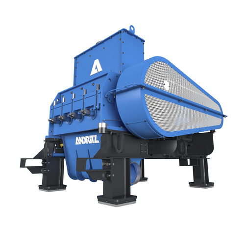 Вторичный измельчитель - ADuro M series - ANDRITZ Recycling - с 1 валом / бумага / для кабелей