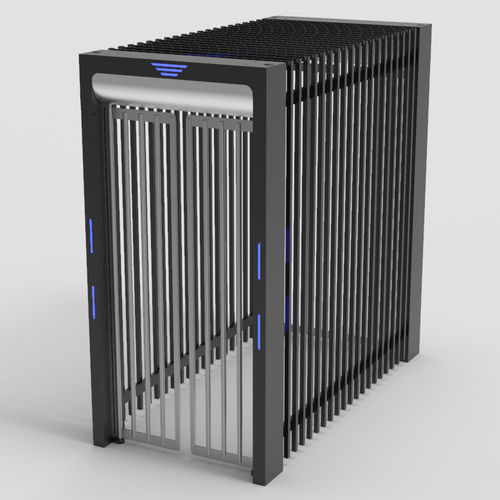Шлюзовая кабина для людей - ONYX OUTDOOR - BOLLORE PROTECTION SAS - в форме решетки / для контроля доступа / автоматический