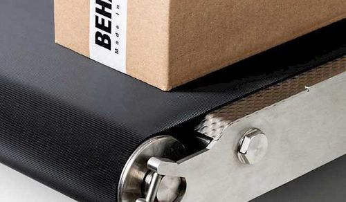 Система погрузки/разгрузки для роликового конвейера - BEHA Innovation GmbH - BEHAbelt - для упаковки / для грузов / для промышленного применения