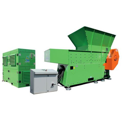 Предварительная дробилка для пластмасс - PMG 1200 - Guidetti Recycling Systems - для металлов / для кабеля / для смешанных отходов