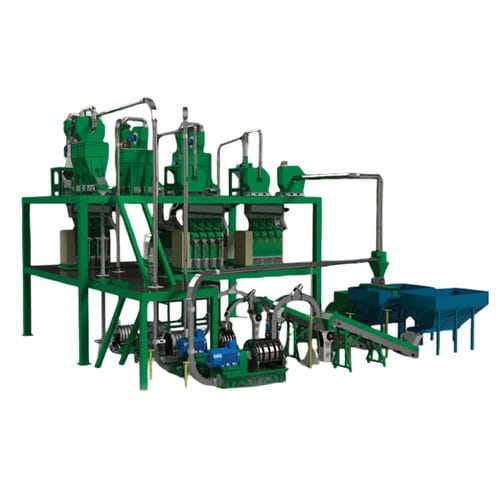 Устройство для переработки WEEE - MRP® - Guidetti Recycling Systems - для алюминия / для меди / с гранулятором