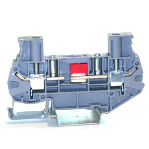Клеммная колодка на DIN-рейке - 43TS600 - Morsettitalia - с винтовым соединением / для проверки и отключения / серая